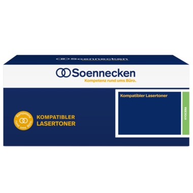 Lasertoner Soennecken komp.Kyocera TK-8335K sw Druckseiten: ca. 25.000 Seiten, schwarz