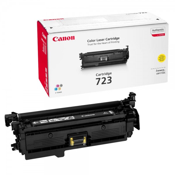 Canon Toner 723Y gelb Druckseiten: ca. 8.500 Seiten
