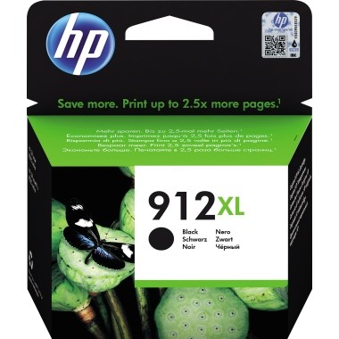 HP Tintenpatrone 912XL schwarz Druckseiten: ca. 825 Seiten