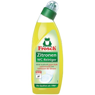 WC-Reiniger Frosch Zitronen Duft Inhalt: 0,75 pH-Wert: 2,5, Flasche