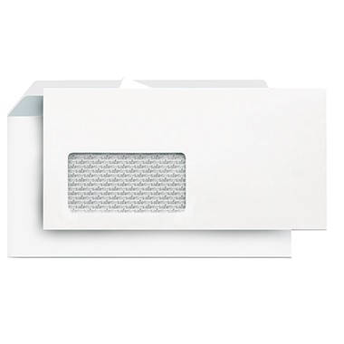 Briefhüllen DL HK MF 80 g/m² Lettersafe weiß 500 St./Pack