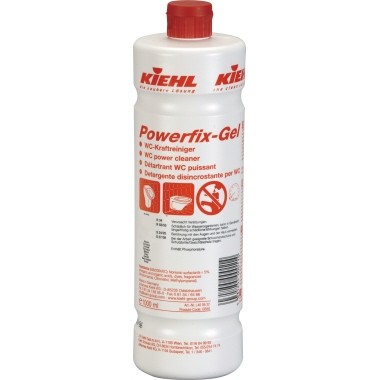 WC-Reiniger Kiehl Powerfix-Gel Inhalt 1 liter pH-Wert: 0,5 , Flasche