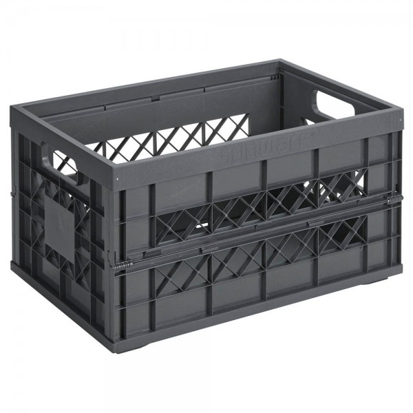 Klappbox 45 liter Sunware Square Heavy Duty Außenmaß 35,4 x 53,0 x 28,4 cm, anthrazit