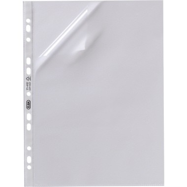 Prospekthüllen A4 0,12 mm oben, links offen transparent , 100 St./Pack.