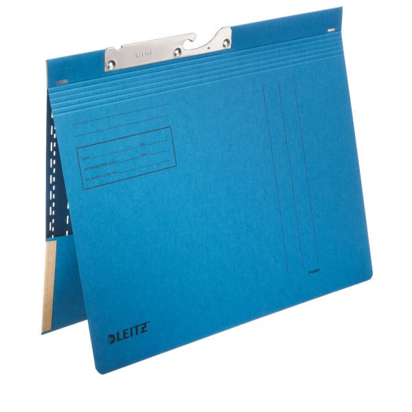 Pendelhefter Leitz Combi mit Tasche blau Maße: 26,5 x 31,8 cm (B x H)