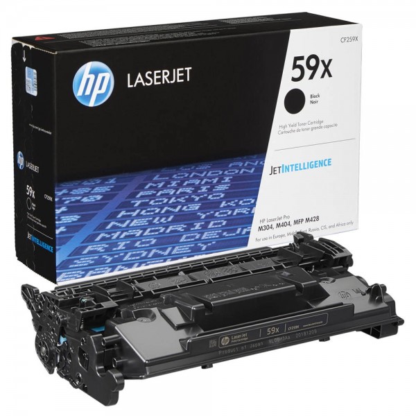 HP Toner CF259X schwarz 59X Für ca. 10.000 Seiten