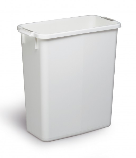 Abfallbehälter 60l DURABIN 60 rechteck weiß *** 6 St./ Pack