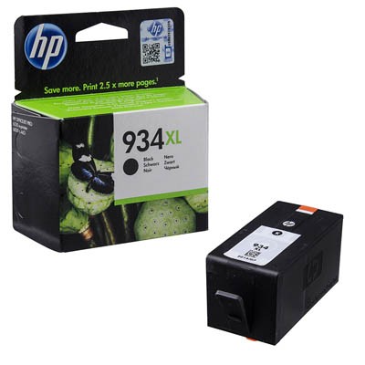 HP Tintenpatrone 934XL schwarz Druckseiten ca. 1.000 Seiten, Inhalt: 25,5 ml
