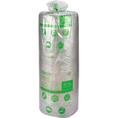 Luftpolsterfolie 50cmx50m Rolle mit Pappkern Werkstoff: Polyethylen,transparent/grau