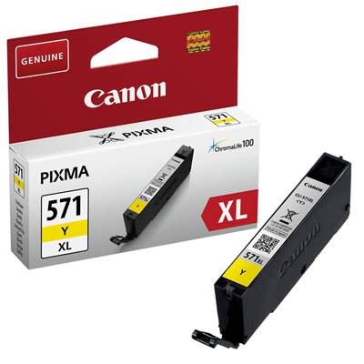 Canon Tintenpatrone CLI571XLY gelb Druckseiten: ca. 680 Seiten