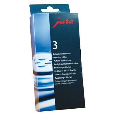 Entkalkertabletten JURA 3 x 3 St./Pack für Jura Kaffeevollautomaten