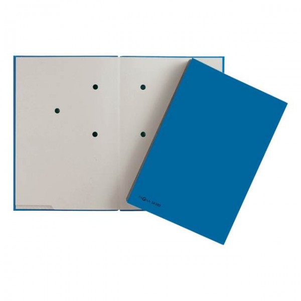 Unterschriftsmappe A4 m. Color-Einb. blau 20-Fächer