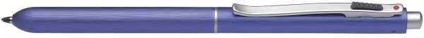 Kugelschreiber 4-farbig 4in1Pen metallic blau **Restposten, begrenzte Menge**