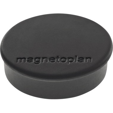 Magnete 24mm Ø Magnetoplan Discofix Hobby sw Haftkraft 0,3 kg ,10 St./Pack,Werkstoff: Ferrit