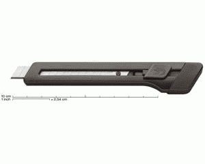 Cutter 9mm Edding M9 mit Clip schwarz Nachfüllbar mit Ersatzklingen edding CB 9