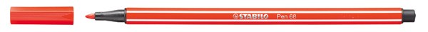Fasermaler STABILO 68 rot Nr.40 für Grafiker