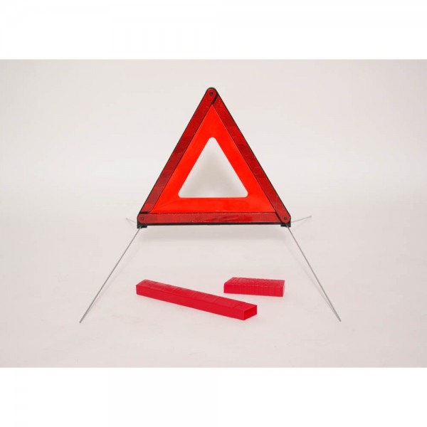 Warndreieck LEINA-WERKE dreieckig 4,5 x 43,4 cm Kunststoff rot , wetterfest