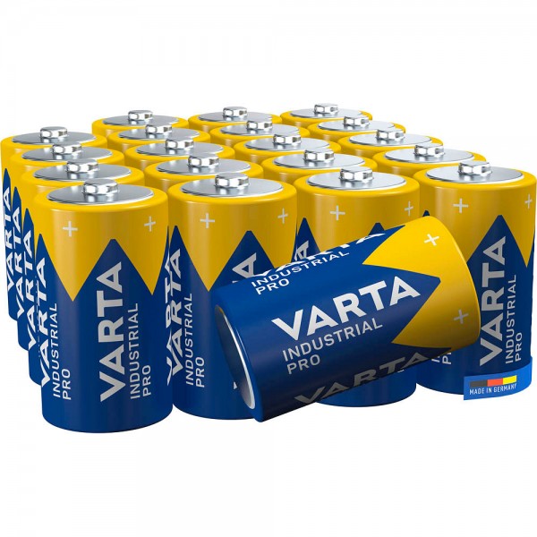 Batterie Mono/D Varta INDUSTRIAL 20 St./Pack Alkaline, 1,5V