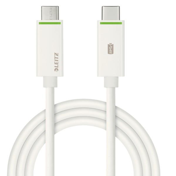 USB-C zu USB-C Kabel 3.1 1m weiß