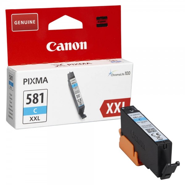 Canon Tintenpatrone CLI581XXLC cyan Inhalt: 11,7 ml
