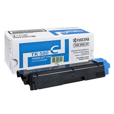 KYOCERA Toner TK580C cyan Druckseiten: ca. 2.800 Seiten, Gruppe 2892