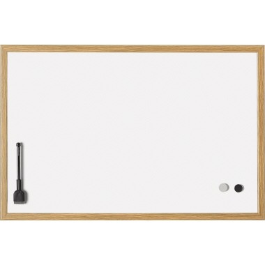 Whiteboard 790x590mm magnetoplan 121927 MDF-Rahmen