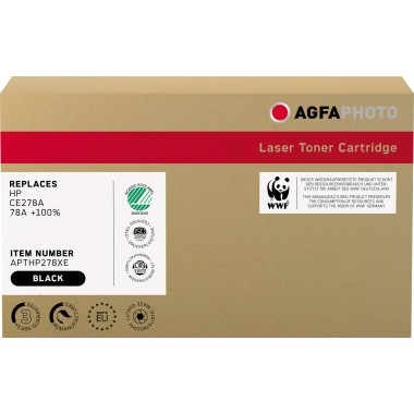 Lasertoner AGFA kompatibel m. HPCE278A schwarz Druckseiten ca.4200 Seiten