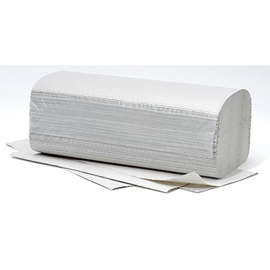 Falthandtücher 25x23cm 1-lagig Fripa Plus natur V-Falz, 20x250 Bl./Pack
