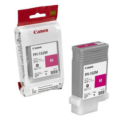 Canon Tintenpatrone PFI102M magenta Druckseiten ca. 740 Seiten, Inhalt: 130 ml