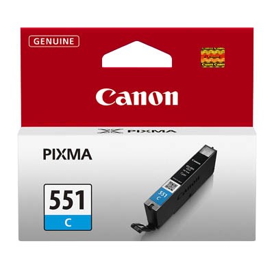 Canon Tintenpatrone CLI551C cyan Druckseiten: ca. 332 Seiten