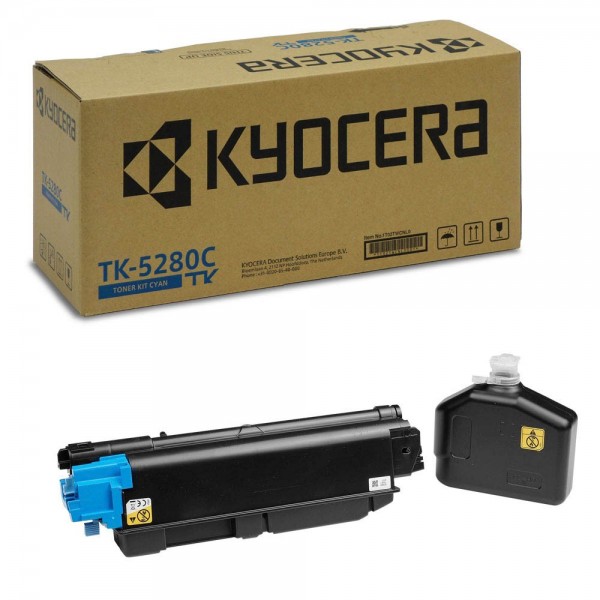 Kyocera Toner TK-5280C cyan Druckseiten: ca. 11.000 Seiten
