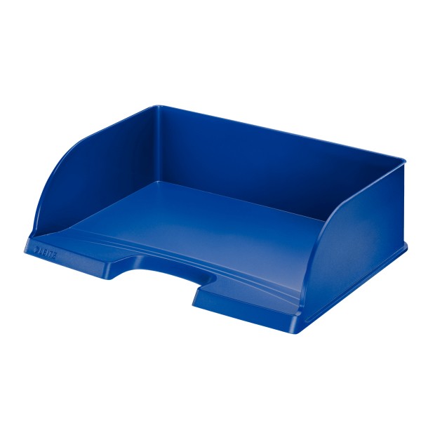 Ablagekorb A4 quer Leitz Jumbo Plus blau Format: 363 x 273 x 103 mm