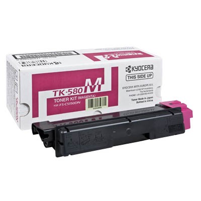 KYOCERA Toner TK580M magenta Druckseiten: ca. 2.800 Seiten,Gruppe 2892