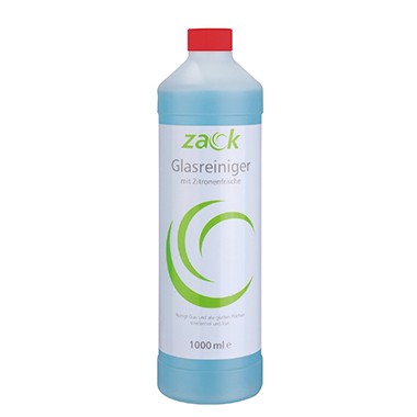Glasreiniger Zack Inhalt 1 liter Duft Zitrone , pH-Wert: 8,5