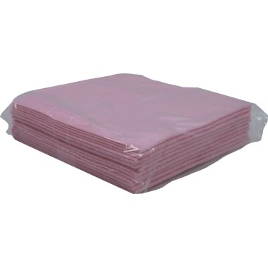 Allzwecktuch Vlies 38x38cm rosa 10 St./Pack Werkstoff: 82 % Viskose, 18 % Polypropylen
