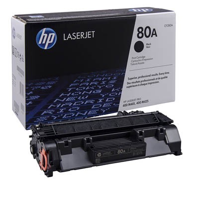 HP Toner 80A schwarz CF280A Druckseiten ca. 2.700 Seiten