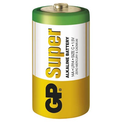 Batterie Baby C Super GP 4 St./Pack 1,5 V , LR 14