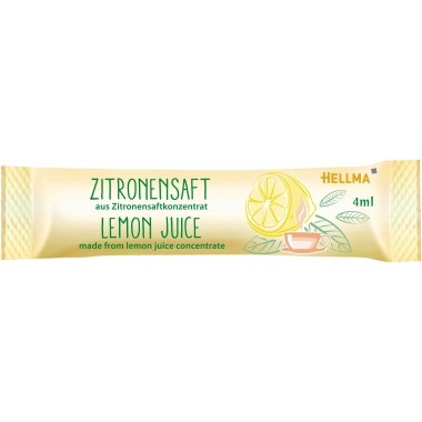 Zitronensaft HELLMA Stick 100 x 4 ml/Pack