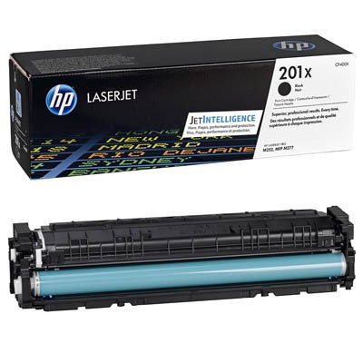 HP Toner 201X schwarz CF400X Druckseiten ca. 2.800 Seiten