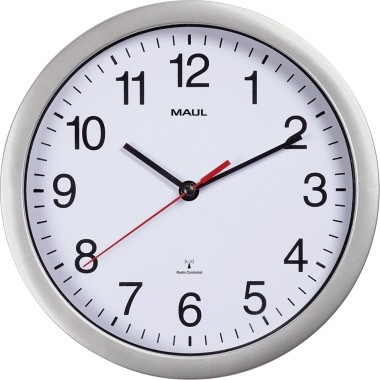 Funkuhr MAULrun 25,2cm Innenbereich Art der Anzeige: analog