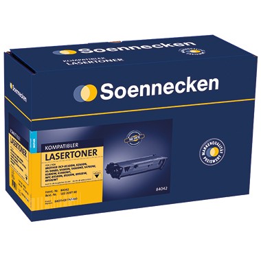 Lasertoner GR.1258 kompt. Brother TN3380 schwarz Druckseiten: ca. 8.000 Seiten, Soennecken