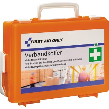 Erste Hilfe Koffer FIRST AID ONLY orange