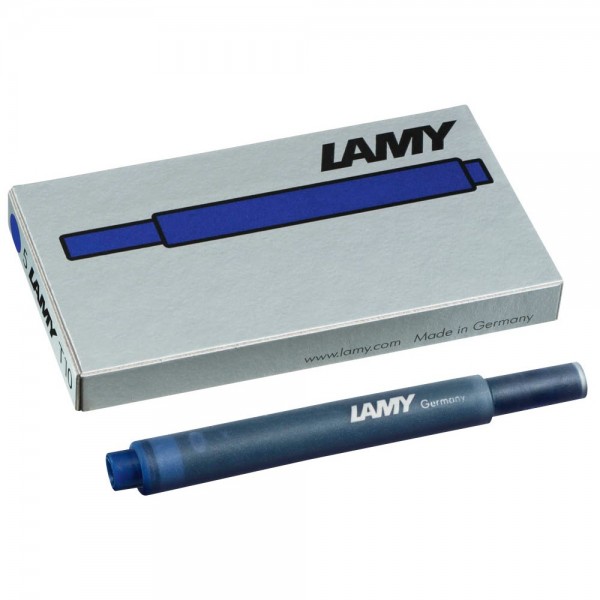 Tintenpatrone lang blau/schwarz 5 St./Pack Lamy , für Großraum-Füller