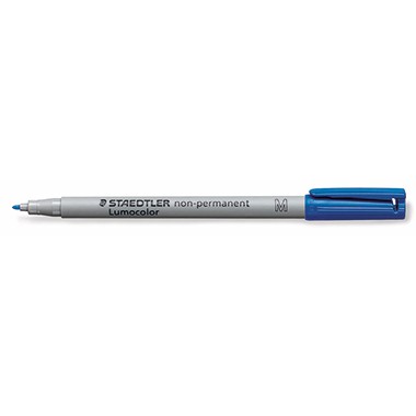 OHP-Stifte Lumocolor M 1mm löslich blau Strichstärke: 1 mm