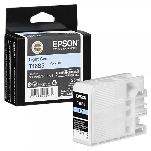 Epson Tintenpatrone T46S5 light cyan Inhalt 25ml