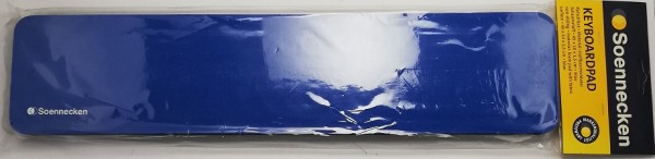 Handgelenkauflage 45x10x1,cm blau Soennecken ,*** Restposten, begrenzte Menge***