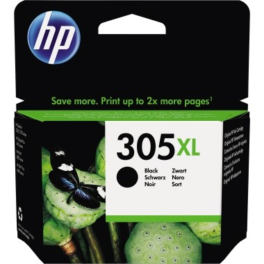 HP Tintenpatrone 305XL schwarz Druckseiten: ca. 240 Seiten