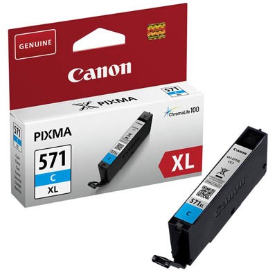 Canon Tintenpatrone CLI571XLC cyan Druckseiten: ca. 680 Seiten, Inhalt: 11 ml