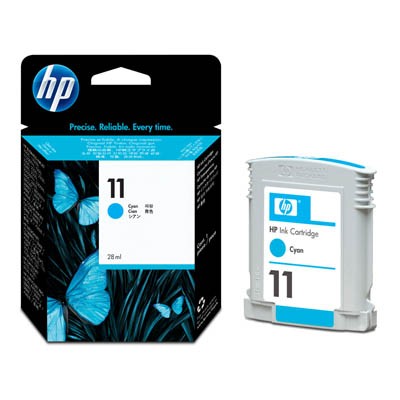 HP Tintenpatrone 11 cyan Druckseiten ca. 1750 Seiten , Inhalt 28ml