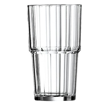 Longdrinkglas Esmeyer®NORVEGE Glas stapelbar glasklar , 6 St./Pack